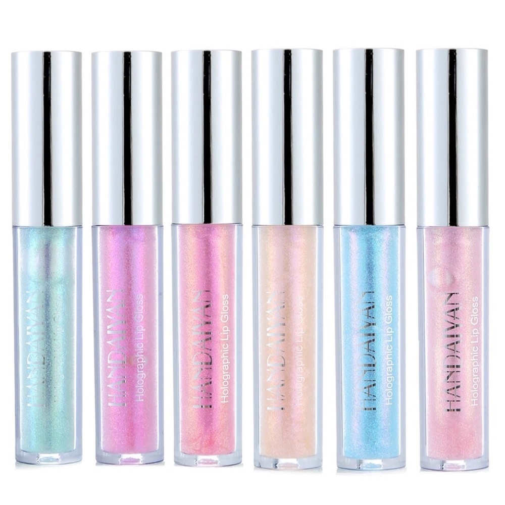 3/$25 NEW #03 Purple Iridescent Sheer Lip Gloss - Picture 2 of 6